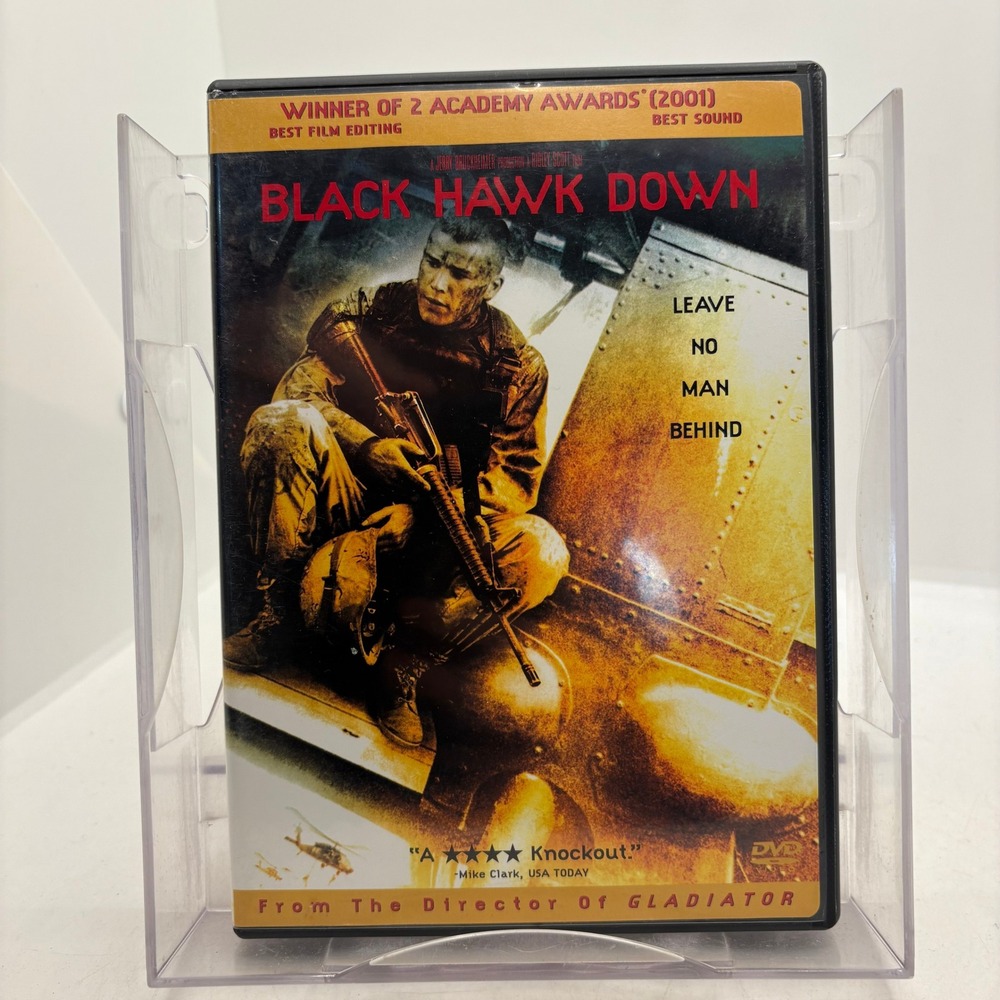 Black Hawk Down DVD Ridley Scott Josh Hartnett Ewan McGregor Widescreen 2001